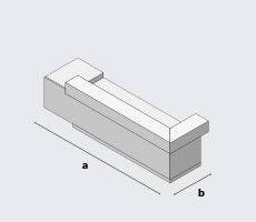 Стойка ресепшен 11 белый